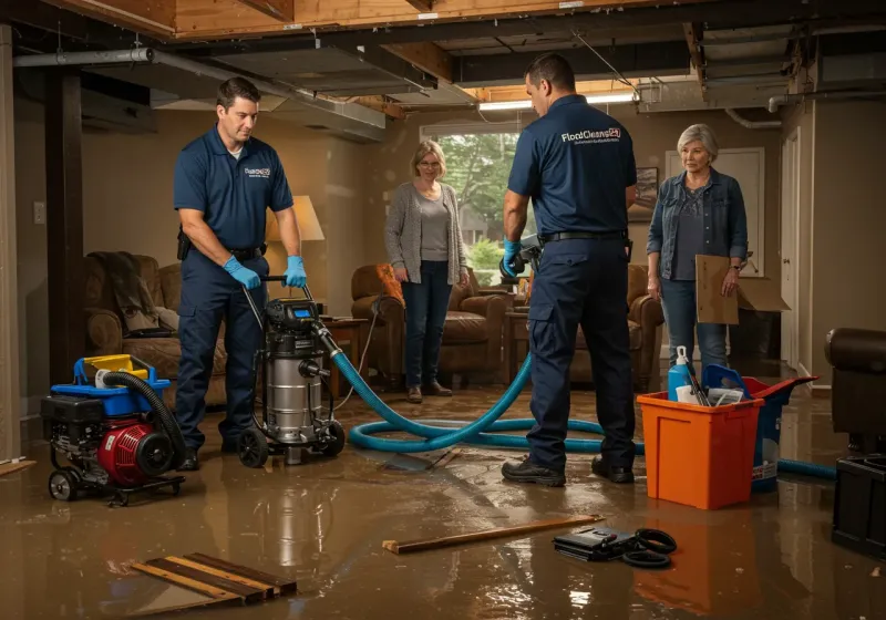 Basement Water Extraction and Removal Techniques process in Trail Creek, IN